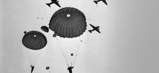 The First Canadian Parachute Battalion jumps to victory on D-Day June 6, 1944.