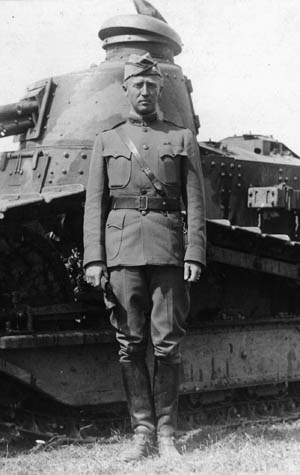 Fiery young officer George S. Patton rode into action in World War I at the head of the U.S. Army’s brand-new Tank Corps.