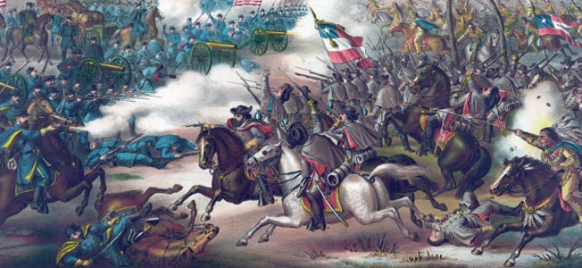 At snowy, muddy Pea Ridge, Arkansas, just across the border from Missouri, Union and Confederate forces met to decide the fate of the “Show Me” State.