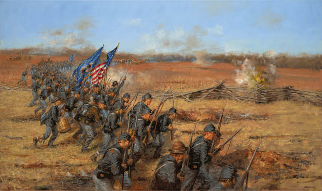 At snowy, muddy Pea Ridge, Arkansas, just across the border from Missouri, Union and Confederate forces met to decide the fate of the “Show Me” State.