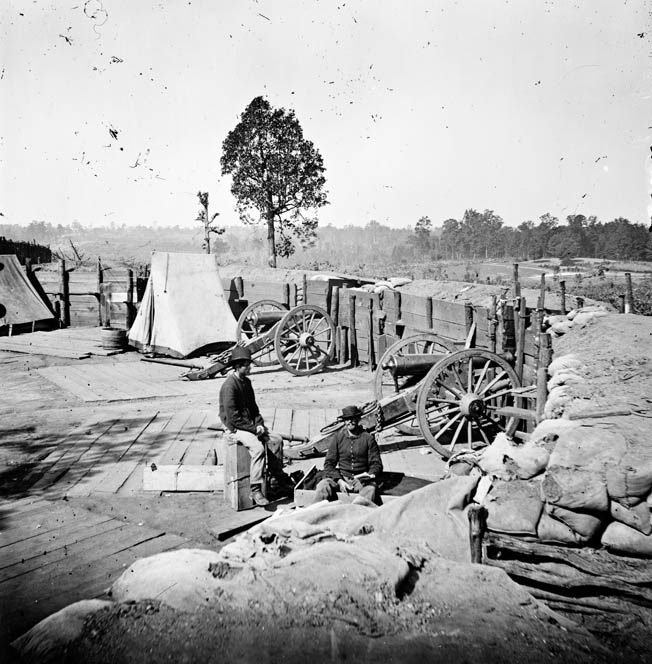 Newly installed Confederate commander John Bell Hood intended to save Atlanta with a bold frontal assault against the larger Union force.