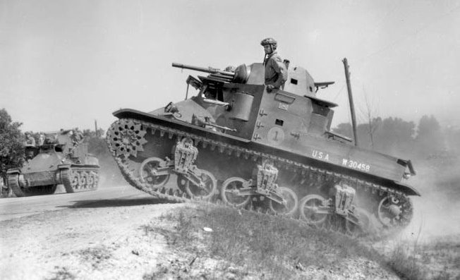 John Sanford Baird was a gunner in an M2A4 “Mae West” light tank, and his unit mobilized as quickly as possible on the morning of December 7, 1941. 