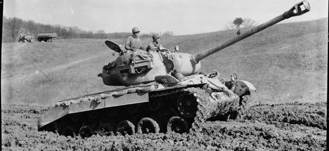 The American M26 Pershing heavy tank arrived too late to dramatically impact the course of World War II.