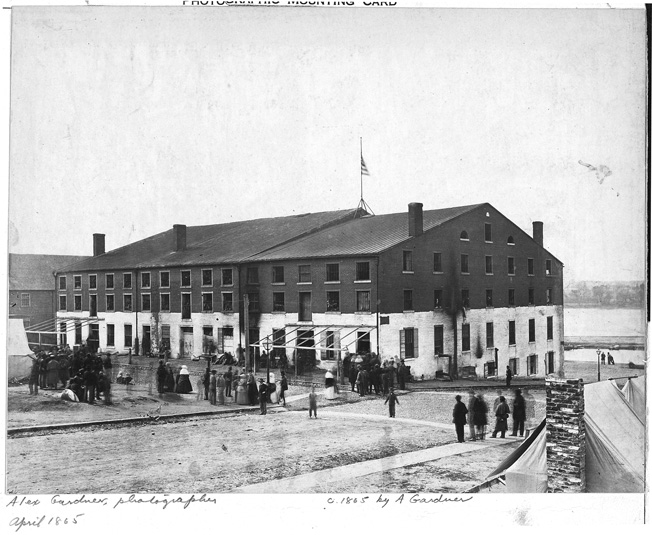 Libby Prison in Richmond housed Union officers in a trio of former warehouses. Prisoners were not allowed to look out the windows for fear of signaling civilian sympathizers.