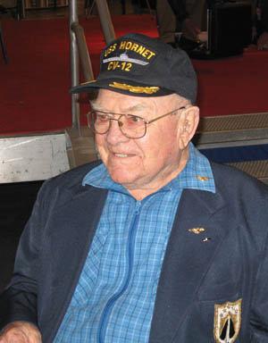 Ted Crosby today. This picture was taken on the Hornet (CV 12), which is a museum ship docked at Alameda, California.