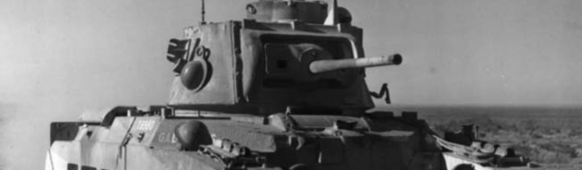 Queen of the Desert: The Infantry ‘Matilda’ Tank