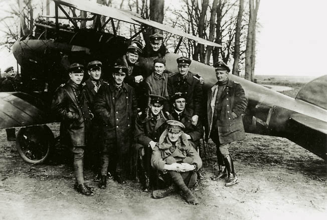 The 25-year-old Richthofen, Germany’s most successful living ace with 16 kills,