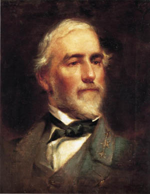 Confederate General Robert E. Lee.