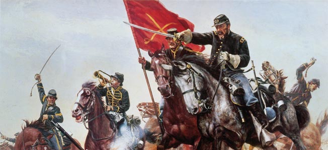 At the head of some 14,000 Union horsemen Maj. Gen. James Wilson prepared to launch the last major cavalry raid of the Civil War.