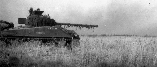 The Sherman Firefly sported the excellent British 17-pounder antitank gun, capable of engaging Panzers with greater armor at longer distances than the standard American-built Sherman tank, with its short-barreled 75mm gun.