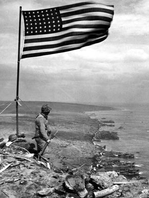 Young Franklin Sousley was an ordinary Marine caught up in an extraordinary moment on Iwo Jima.