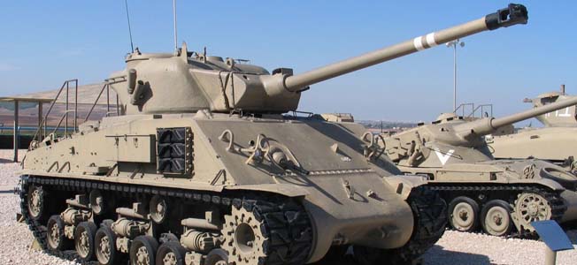 For the past few decades, the Israeli Defense Force has used British Centurions, M-47 Pattons and Super Sherman tanks for its military operations.