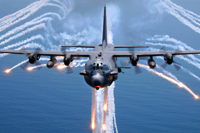 The fixed-wing Lockheed AC-130 gunship started as a “Gooney Bird” and became the terror of the skies during the Vietnam War.