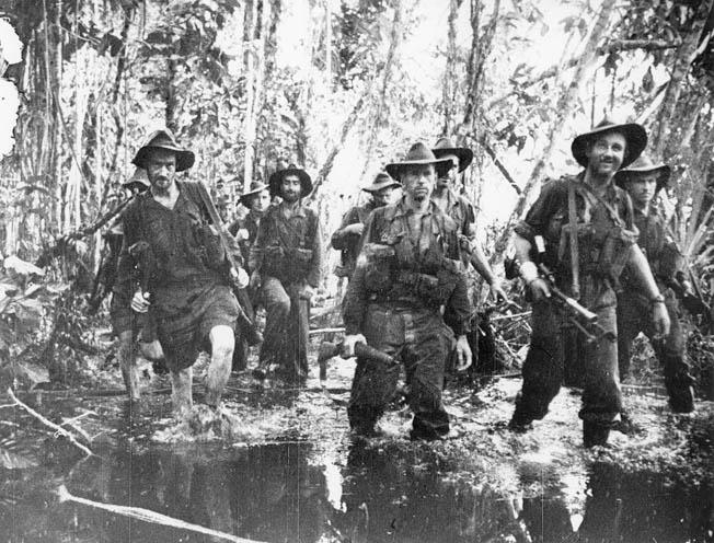 The Battle of Buna during the defense of Australia in New Guinea saw both sides battle stubborn resistance, harsh jungle, and treacherous mountains.