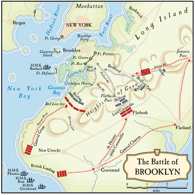 America’s Dunkirk may have been a miracle during the Battle of Long Island in August 27, 1776.