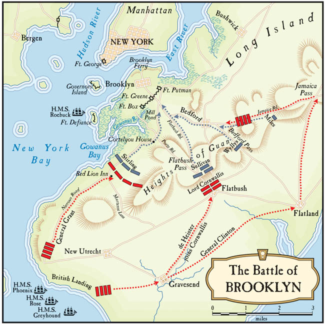 The Brooklyn Campaign: The Battle of Long Island - Warfare History Network