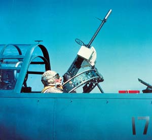 Marine and Navy bomber pilots made history in the Douglas SBD Dauntless dive-bomber, fondly known as 'Slow But Deadly.'