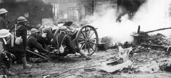 The bloody fall of Shanghai to the Japanese in 1937 led to the Rape of Nanking and the eventual merger of the Sino-Japanese War into WWII.