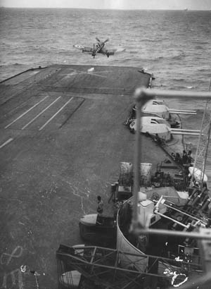 HMS Illustrious and her sisters with armored decks in the British carrier fleet helped them survive furious attacks.
