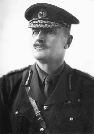 General Sir Edmund H.H. Allenby, Commander-in-Chief, Egyptian Expeditionary Force.