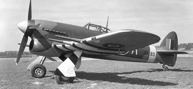 Despite its high production numbers, the Hawker Typhoon 1A and 1B were both plagued by a series of design and technical problems.