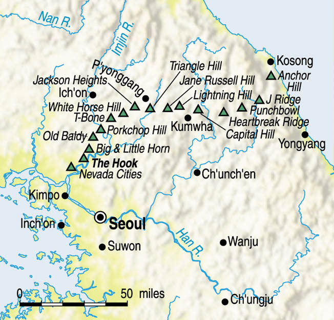 The Hook guarded the vital Samichon Valley approaches to Seoul.