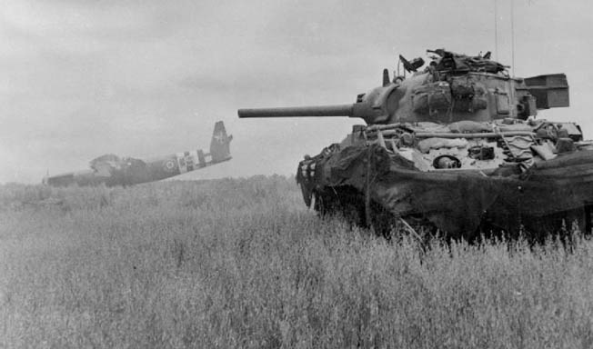 PANTHER SHOT TRAP SIMULATION, M4 Sherman M72 vs Panther A