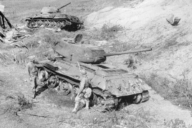 The T-34 rumbled out of the Russian plains to become the most formidable tank of WWII and Korea.