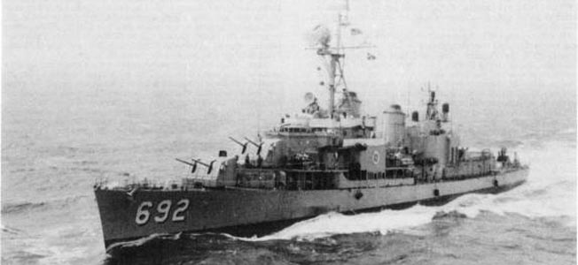 Its destroyers and other warships being too large, the U.S. Navy developed the Swift Boat to patrol coastal areas and rivers during the Vietnam War.