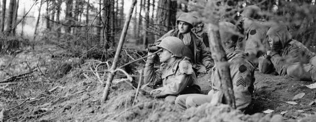 In January 1945, an American infantry battalion fought for its life in the frozen hills near Reipertswiller in Alsace-Lorraine.