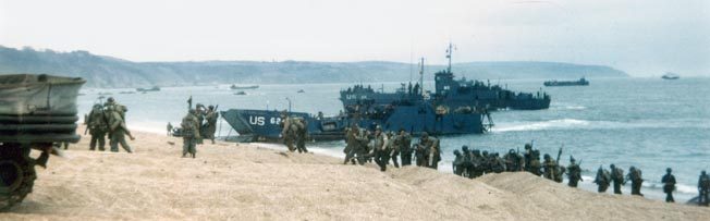 The U.S. 29th infantry division fought its way ashore in Normandy on the bloodiest of D-Day beaches.