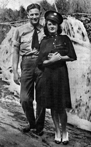 Sgt. John Wilkes, photographed with his wife Bettie.