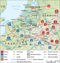 Belgium Besieged From Blitzkrieg To Occupation Warfare History Network   W Belgium 1940 MAP 200x208 