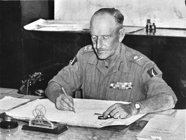 Major General Douglas Gracey commanded the 20th Indian Division and shouldered responsibility for delivering humanitarian aid and helping former prisoners of war in Indochina.