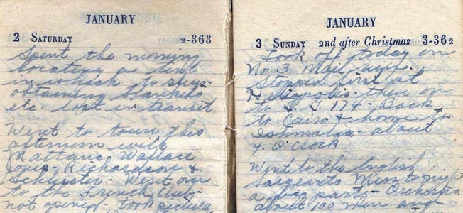 The letters of Corporal James G. Delaney provide a glimpse of military life in World War II and concern for family at home.