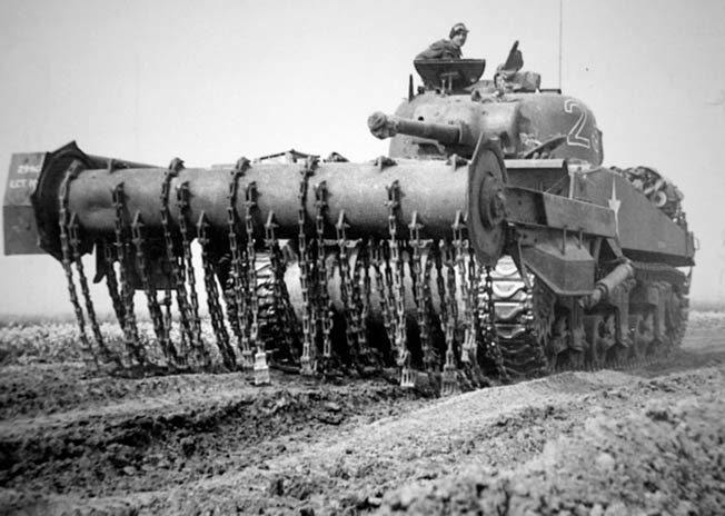 Hobart Funnels were specially designed armored vehicles that contributed to the Allied victory in Europe.