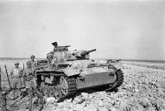 The Australian 9th Division defeated the Africa Korps at the Libyan port city on April 13-14, 1941.
