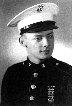 Marine Private Don Versaw, 1941. 