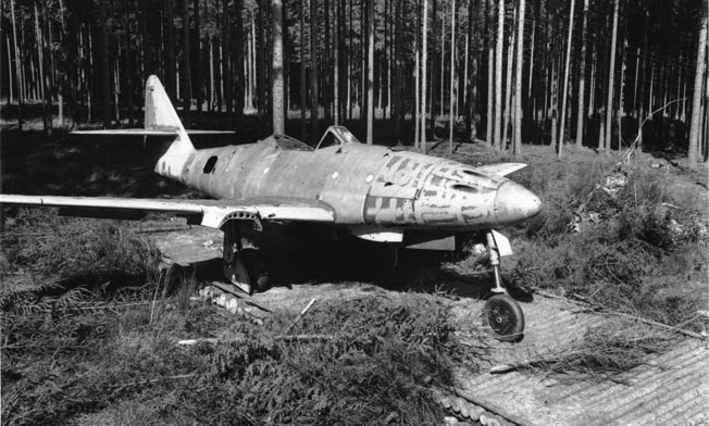 Miller thought the German Me-262 fighter aircraft, the first operational jet of the war, looked ugly. By the end of the war, German pilots hid their planes in woods and used the autobahn as a runway. 