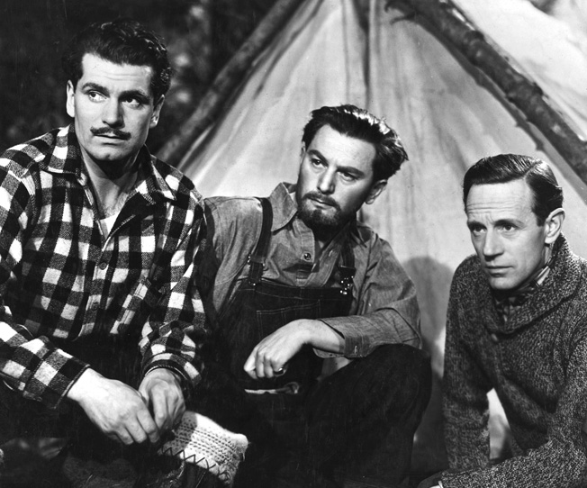 Lawrence Olivier, Anton Walbrook, and Leslie Howard starred in 1941’s Forty-Ninth Parallel. The film tells the story of Nazi naval officers and crew stranded in Canada and their attempts to gain sympathy from the local residents.