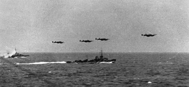 Operation Cerberus, the Channel dash by Nazi warships through the English Channel in February 1942, embarrassed the British Royal Navy, which mounted only feeble attempts to challenge the movement. Scharnhorst was one of several German warships that took part in the dash to safe ports in northern Germany, accompanied by an aerial escort of Luftwaffe planes.