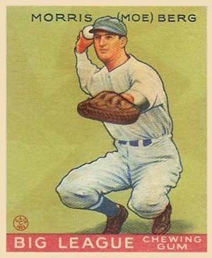 Although he rarely had a hit, ballplayer Morris "Moe" Berg scored in espionage.