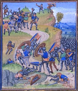 In the first major battle of the Hundred Years War, William de Bohun outsmarted a vastly superior Franco-Breton army led by Charles of Blois.