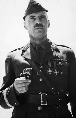 General Wladyslaw Anders led free Polish forces in their fight against the Nazis.