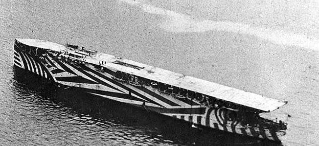 During World War I and the interwar period, both the U.S. and British Royal Navies would work to develop the world's first aircraft carriers.