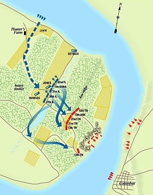 Even Before Fort Donelson, Grant Showed Himself Bold and Aggressive at the Battle of Belmont.