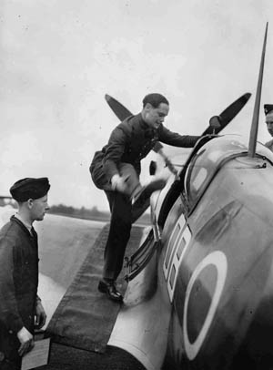 Douglas Bader, who lost both legs in a 1931 crash, was also no fan of Dowding.