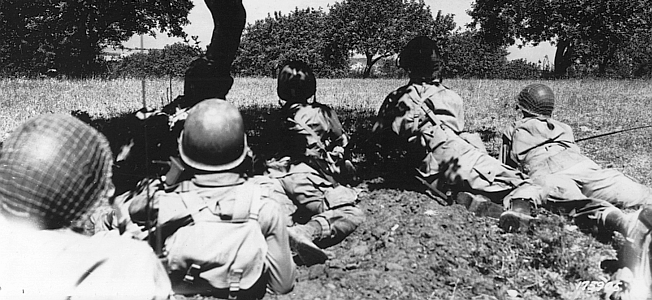 George Patton & Bernard Montgomery in Operation Huskey