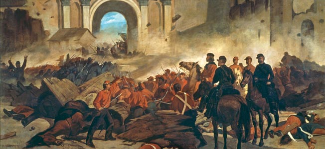 Giuseppe Garibaldi landed in Sicily in May 1860 at the head of 1,000 revolutionaries, the Italian red shirts. Italy's unification had begun.