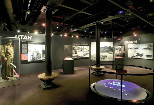 Normandy exhibits focus on both the logistics of the D-Day invasion and the personal stories of those who took part.